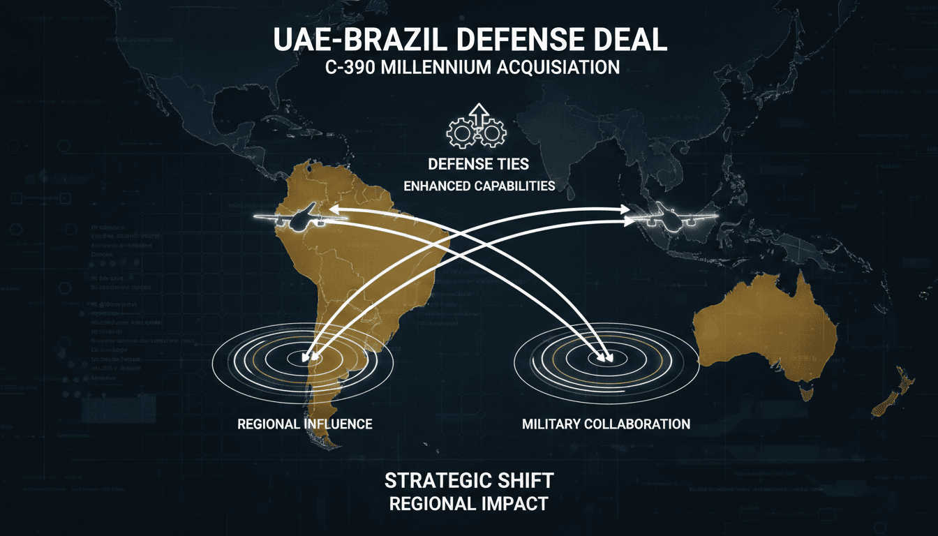 UAE signs contract for military transport aircraft from Embraer