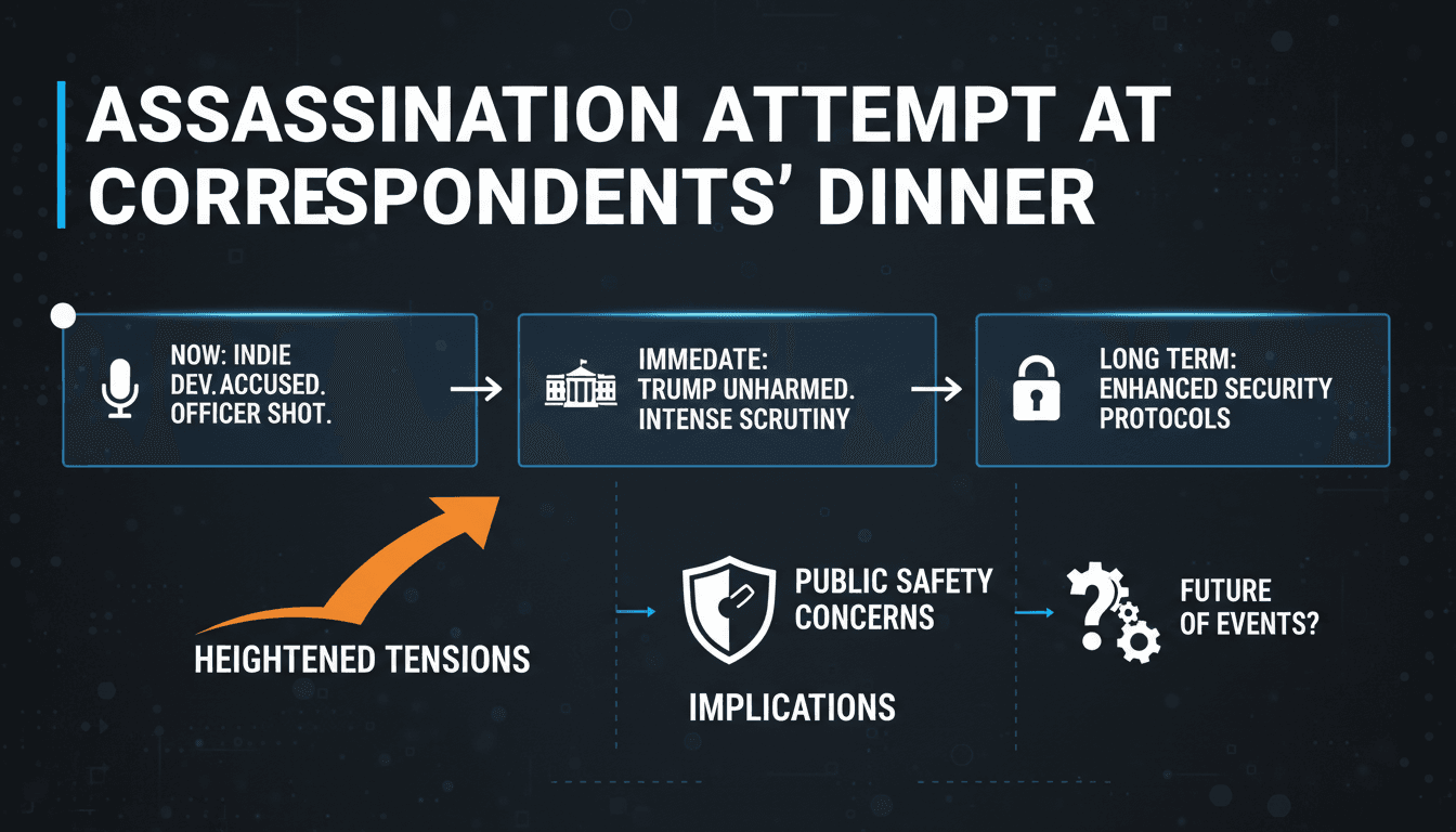 Indie Developer Accused of Attempting to Assassinate President Trump at Correspondents' Dinner