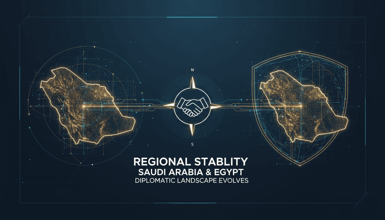 Saudi Arabia and Egypt Foreign Ministers Discuss Regional Stability