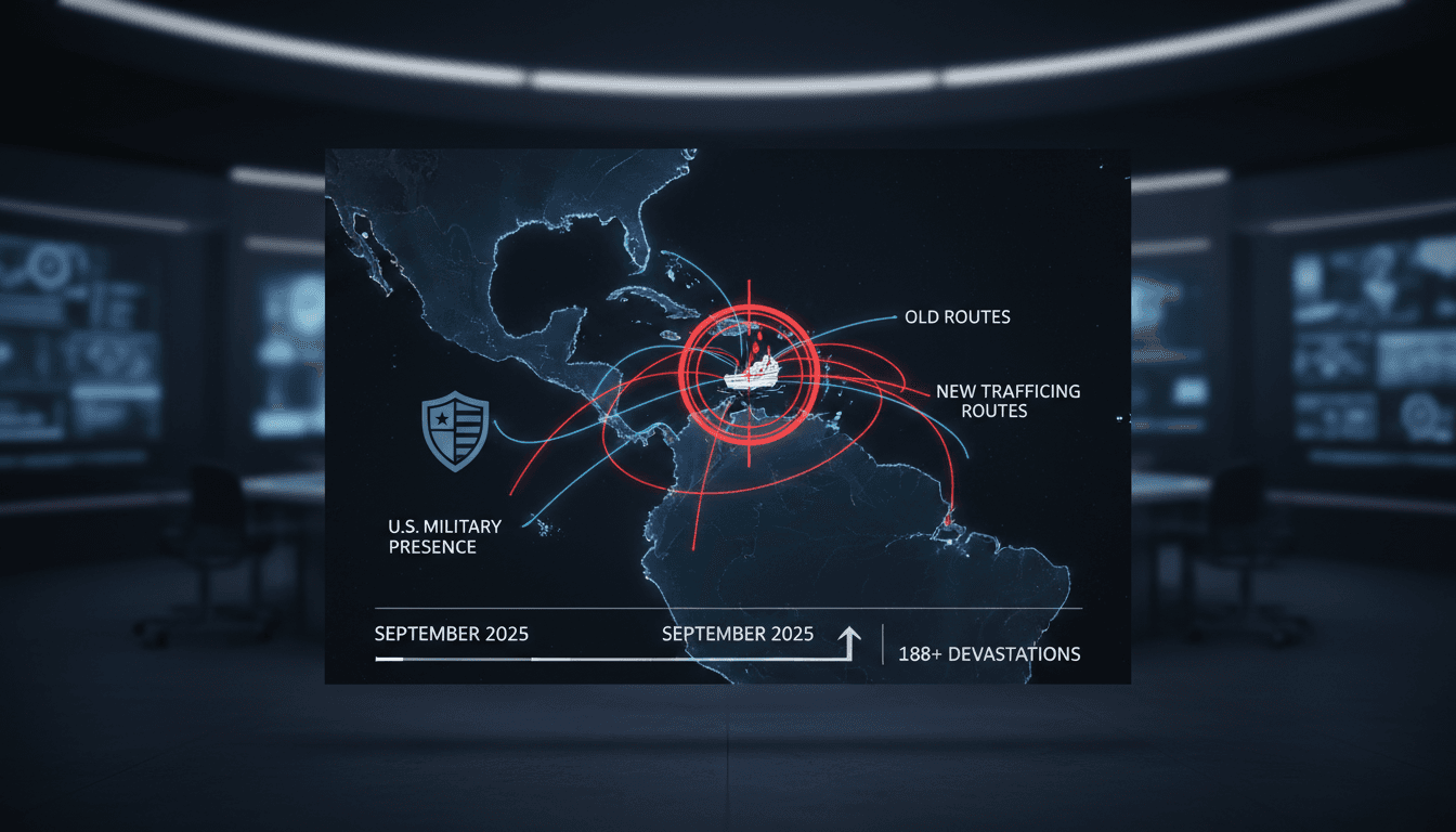 U.S. military operation targeting drug trafficking in the Caribbean