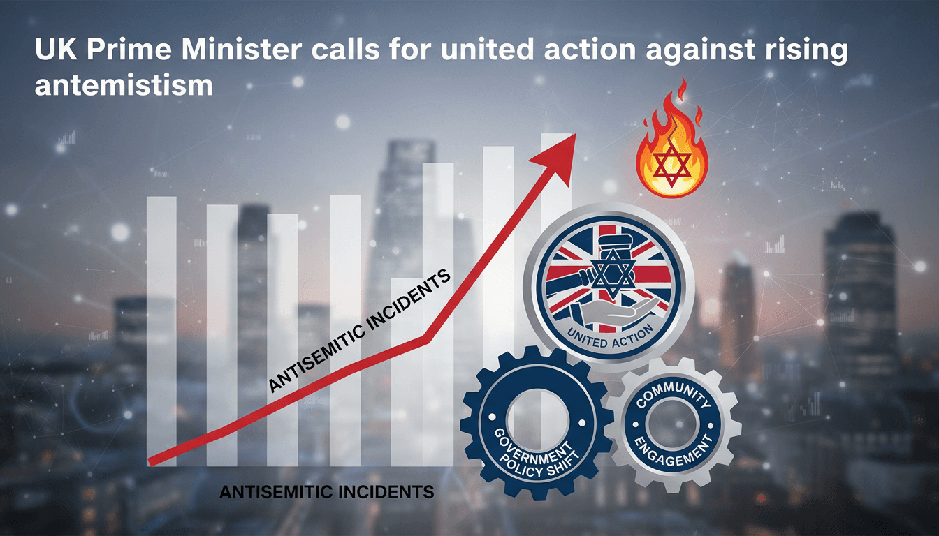 UK Prime Minister calls for united action against rising antisemitism