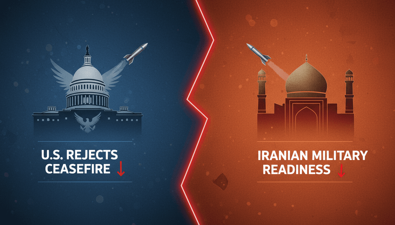 U.S. Rejects Iran's Ceasefire Proposal Amid Rising Tensions