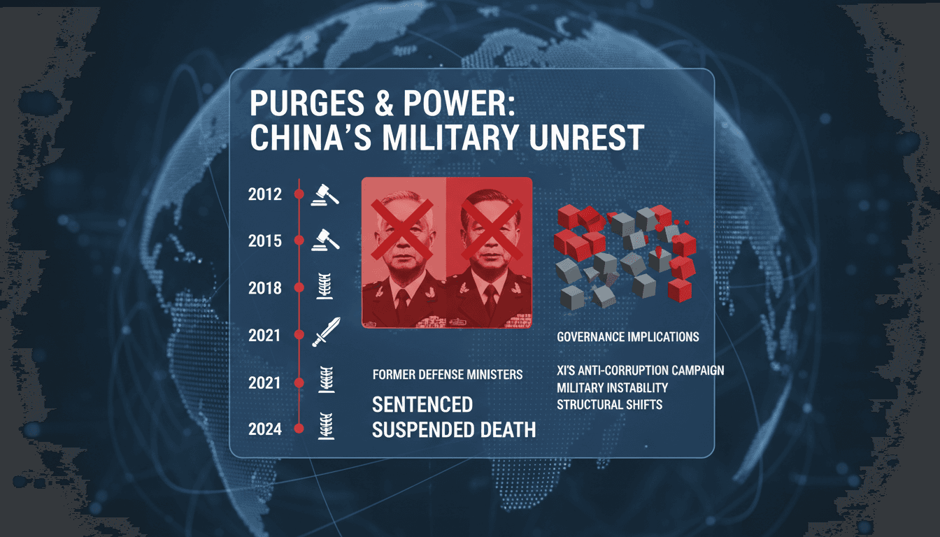 Two former Chinese defense ministers sentenced for corruption