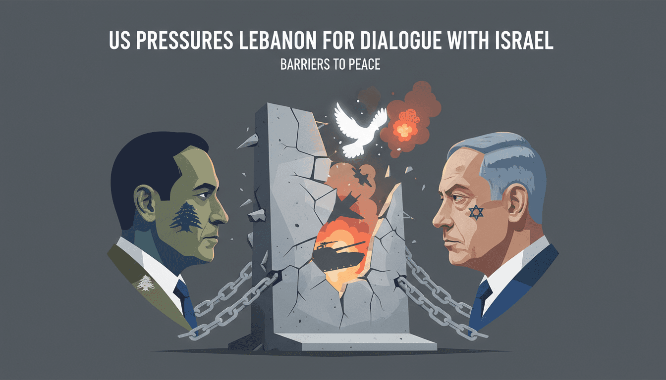 US Pressures Lebanon for Dialogue with Israel Amid Ongoing Military Tensions