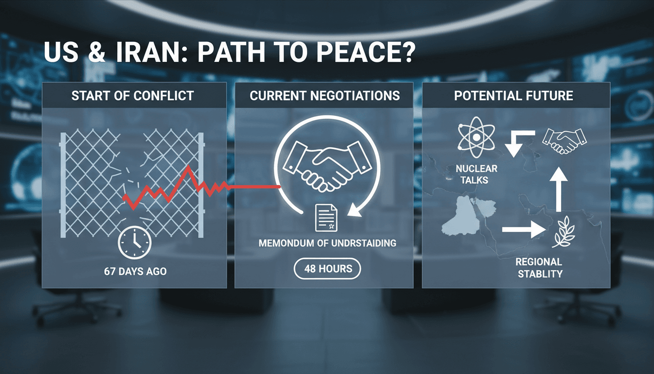 US and Iran nearing agreement to end conflict and initiate nuclear talks