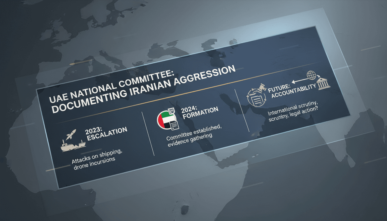 UAE national committee addressing Iranian aggression and violations