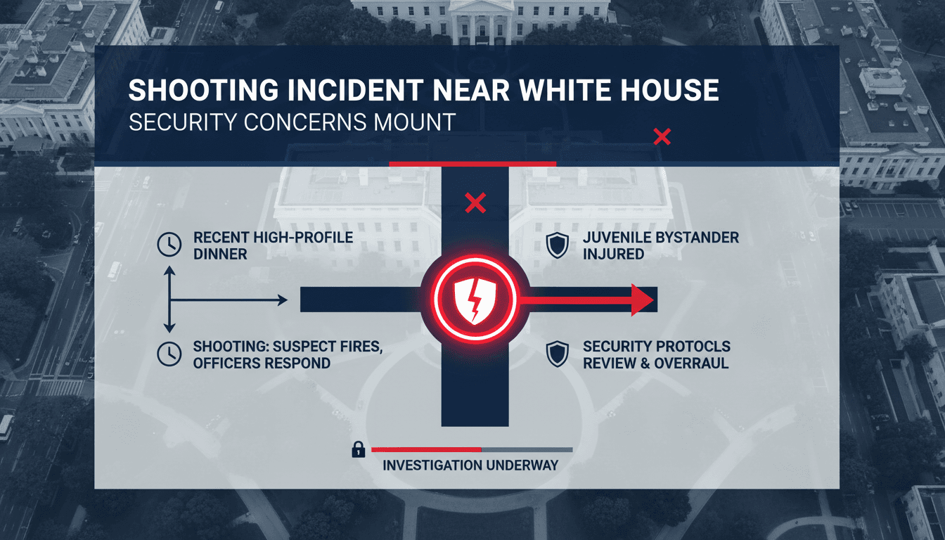 Shooting Incident Near White House Raises Security Concerns