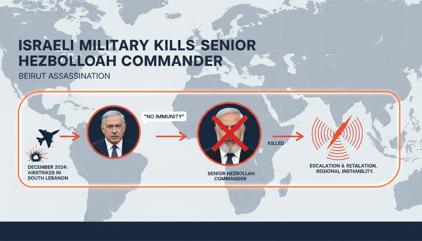 Israeli military operation against Hezbollah in Beirut