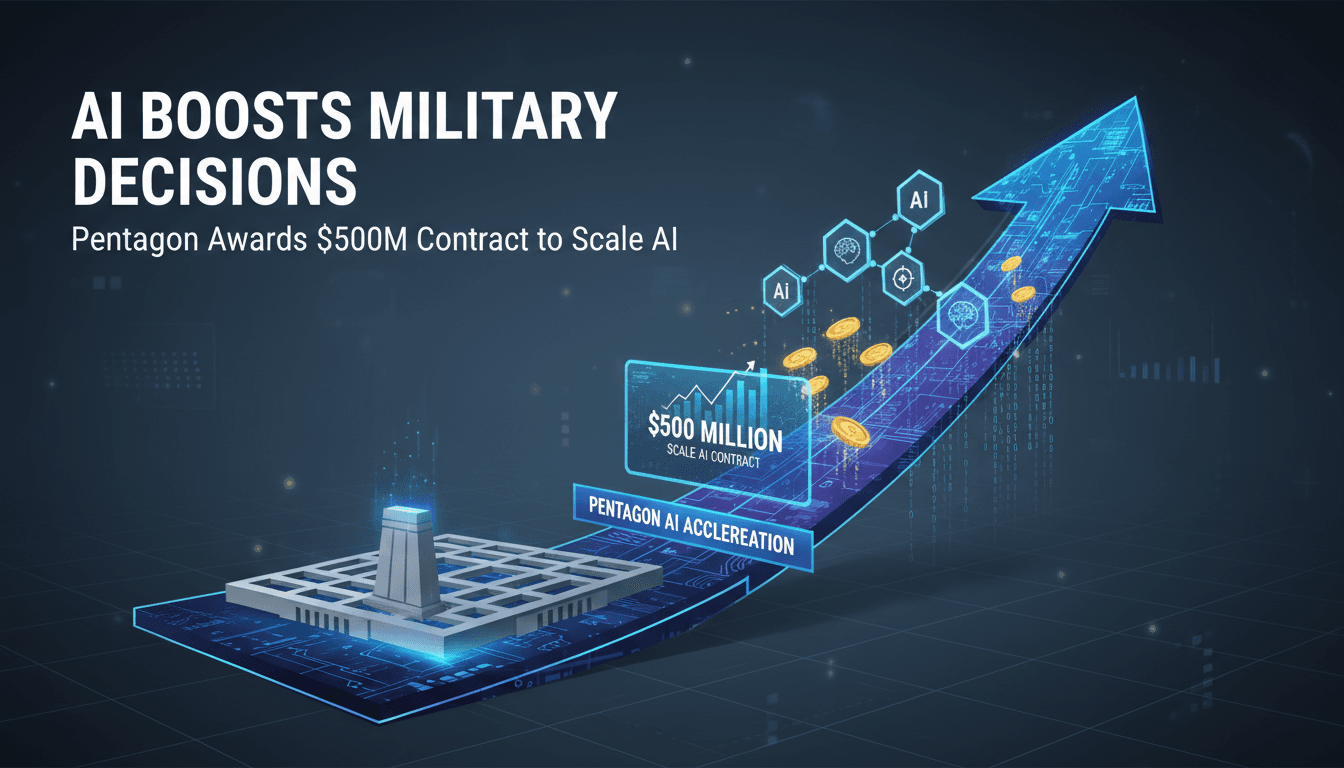 Pentagon awards $500 million AI contract to Scale AI to enhance military decision-making