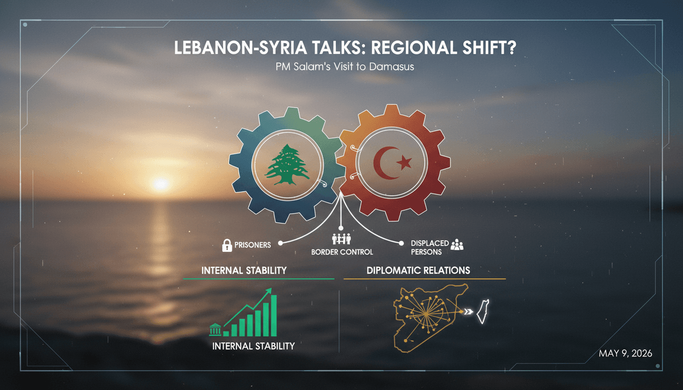 Lebanese Prime Minister Nawaf Salam to Visit Damascus for Bilateral Talks