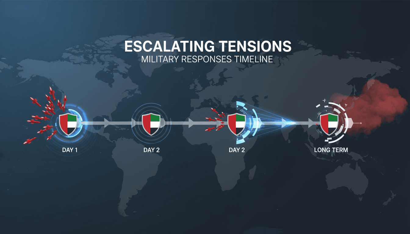 UAE Confirms Ongoing Military Responses to Iranian Missile and Drone Attacks