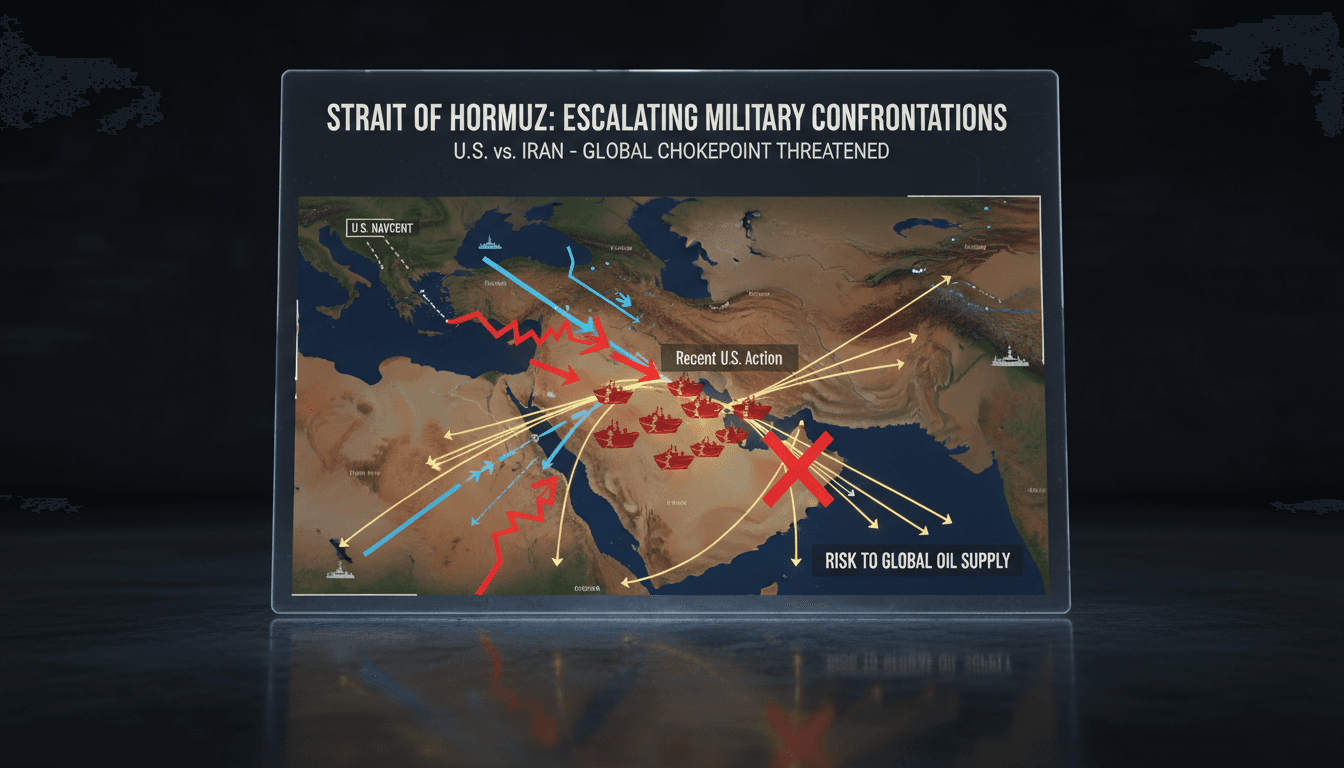 Escalating U.S.-Iran Military Confrontations in the Strait of Hormuz