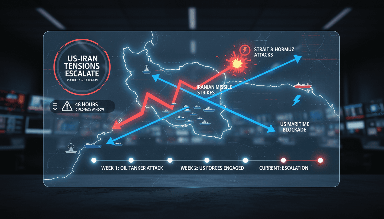 US-Iran tensions escalate following attacks in the Strait of Hormuz