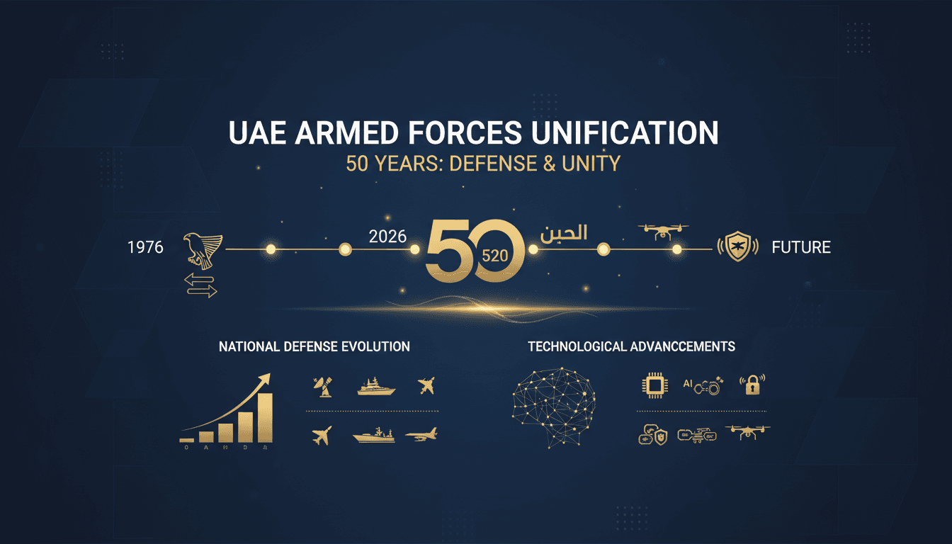 UAE Celebrates 50th Anniversary of Armed Forces Unification