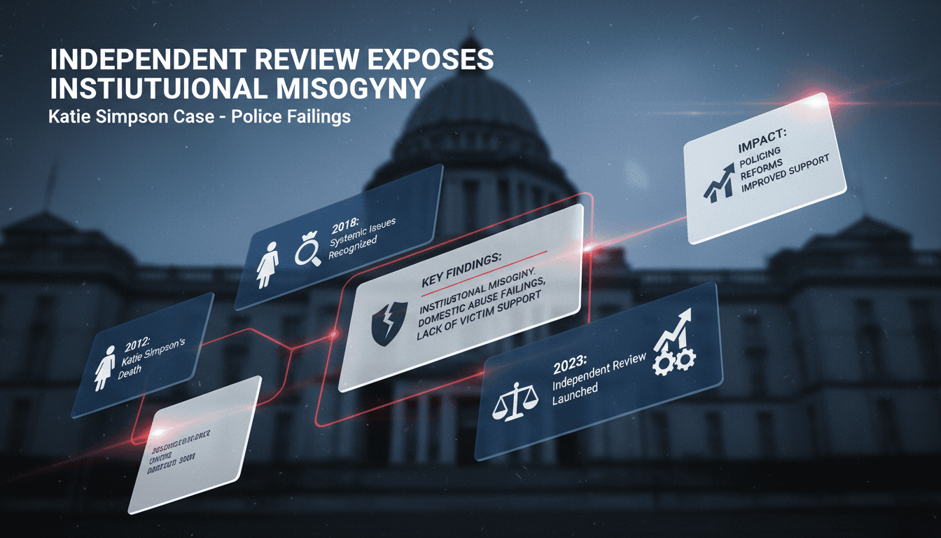 Independent review exposes institutional misogyny in Northern Ireland police handling of Katie Simpson case