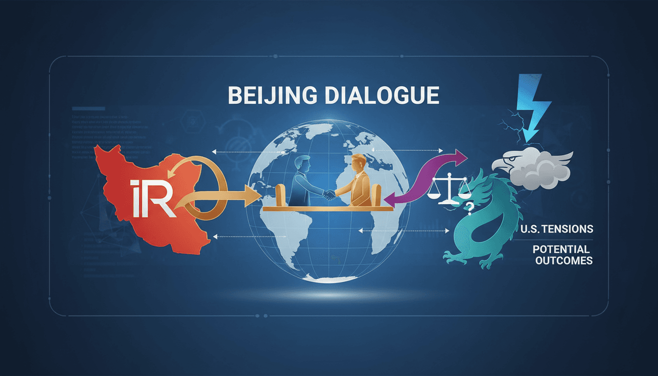 Iranian Foreign Minister Engages in Diplomatic Talks in Beijing Amid U.S. Tensions