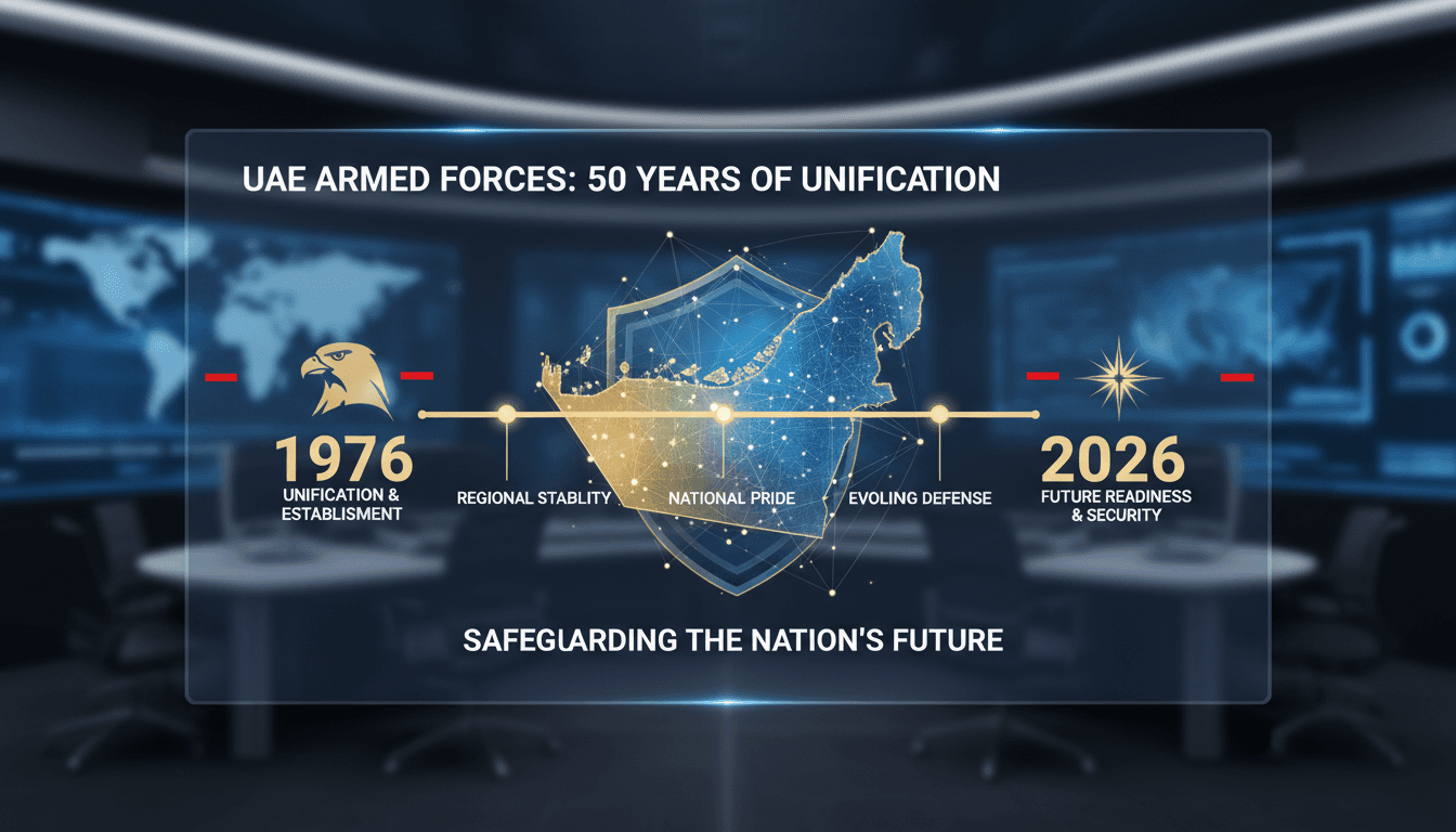 UAE Marks 50th Anniversary of Armed Forces Unification