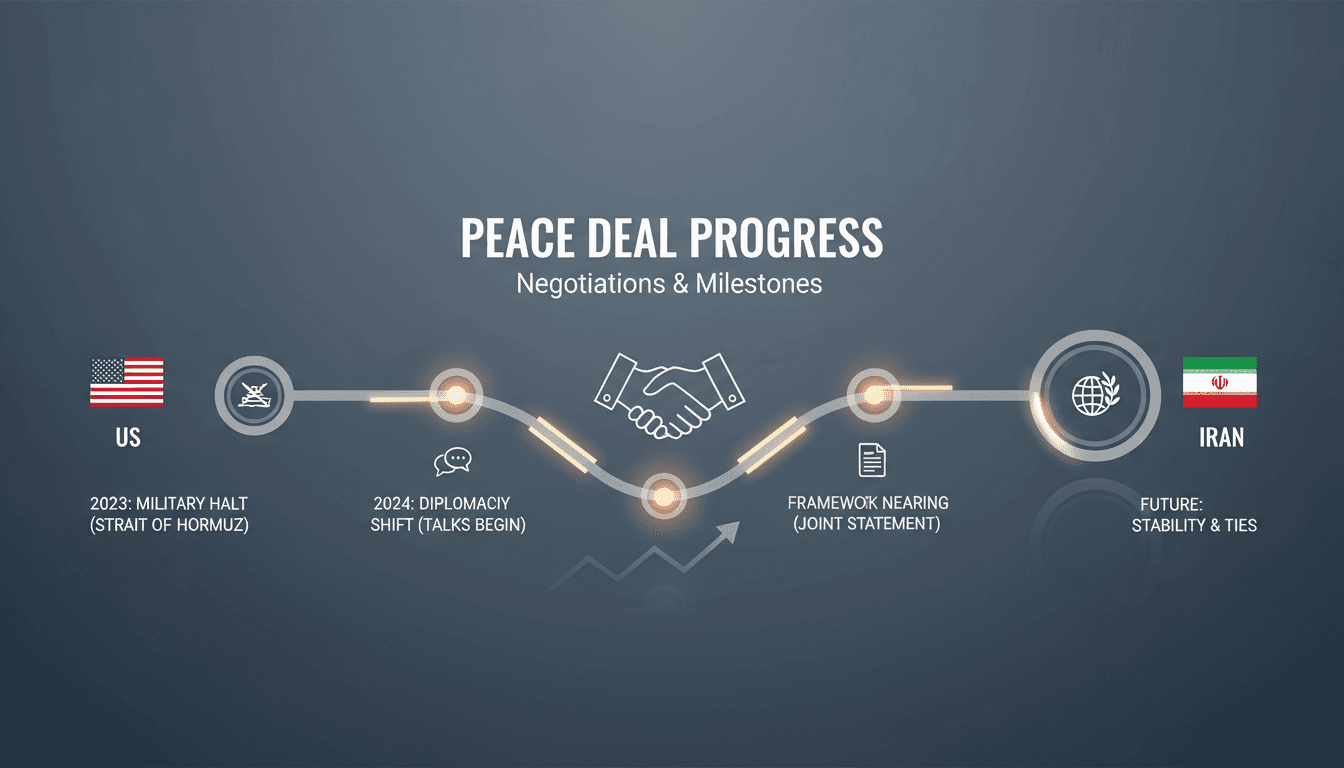 US and Iran make significant progress towards a peace deal