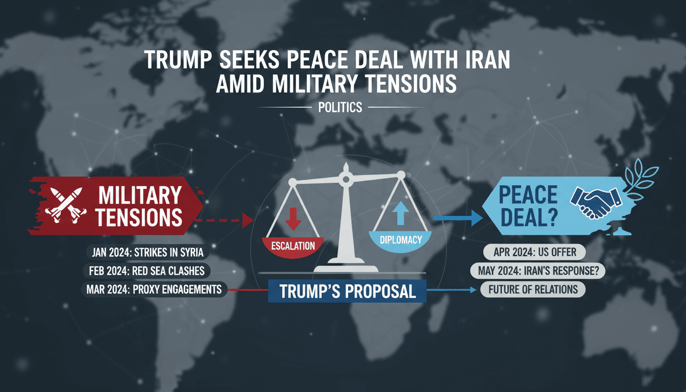 Trump Seeks Peace Deal with Iran Amid Military Tensions
