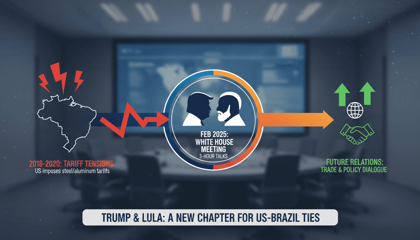 Trump and Lula meet to improve US-Brazil relations