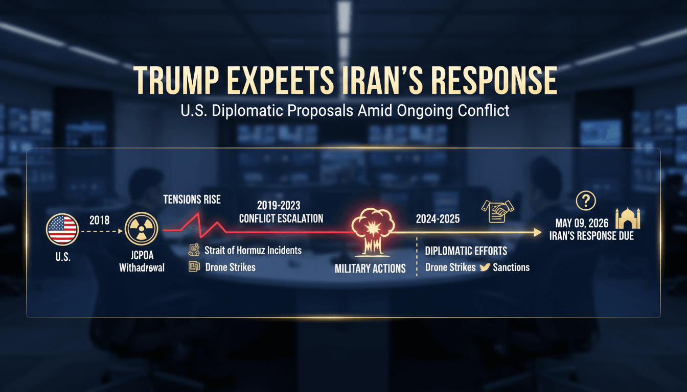 Trump Expects Iran's Response on Diplomatic Proposals Amid Ongoing Conflict
