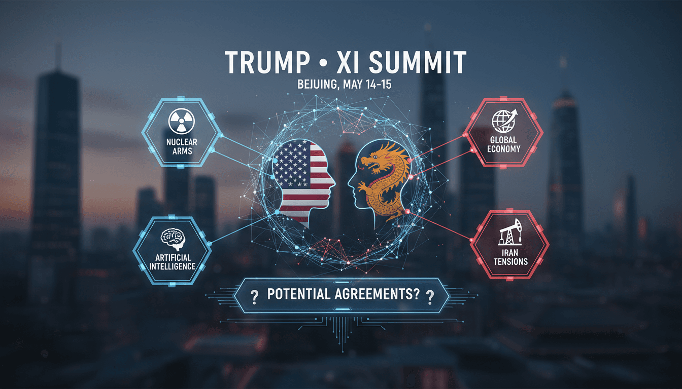 Trump to Meet Xi Jinping in China for First Presidential Summit in Nearly a Decade
