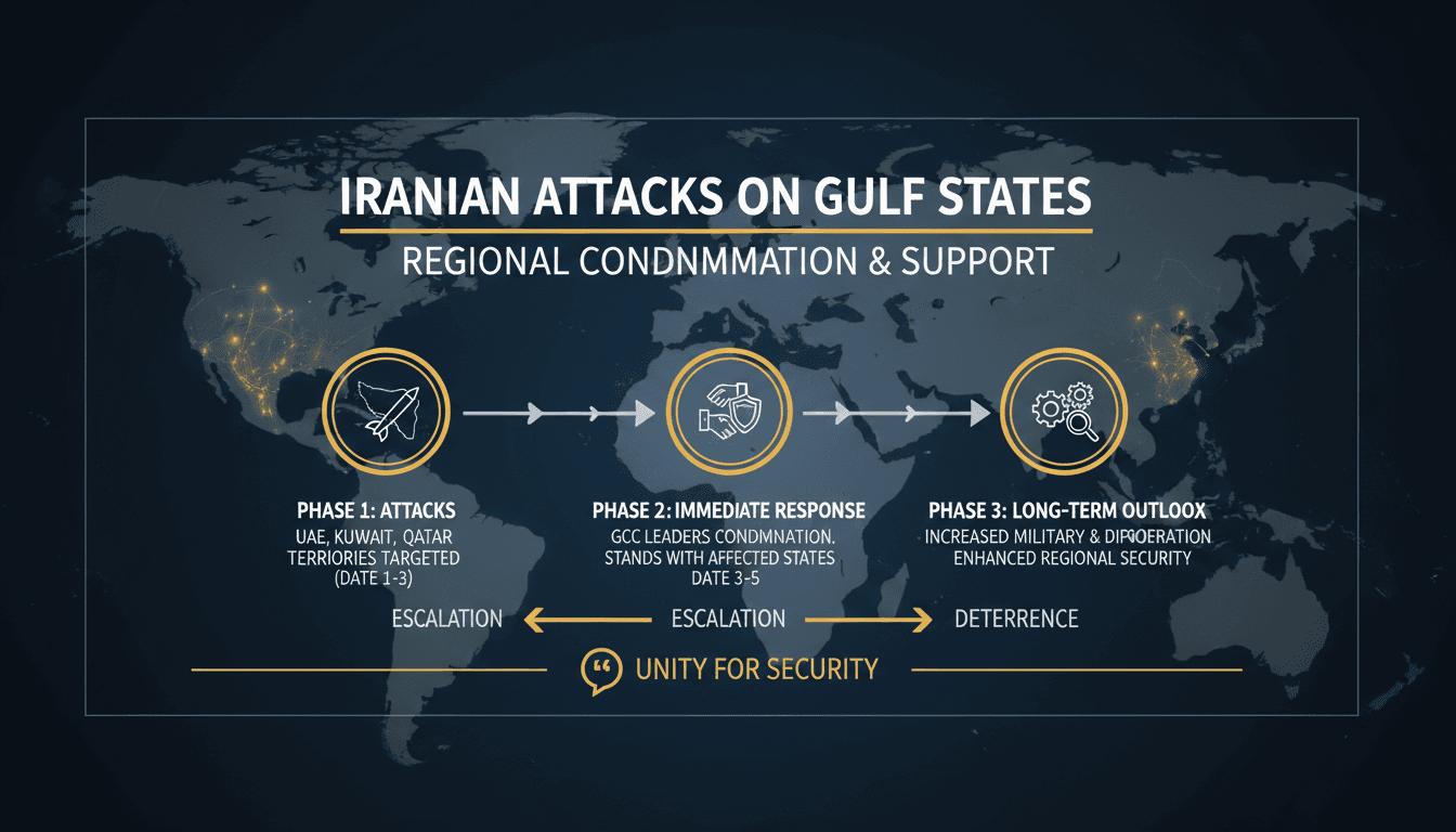 Iranian Attacks on Gulf States Prompt Regional Condemnation and Support