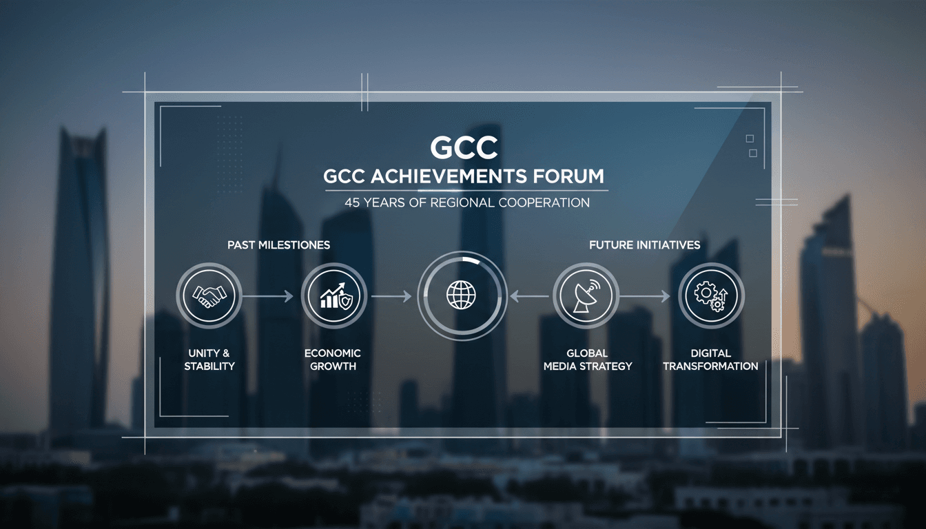 GCC Achievements Forum showcasing 45 years of collaboration