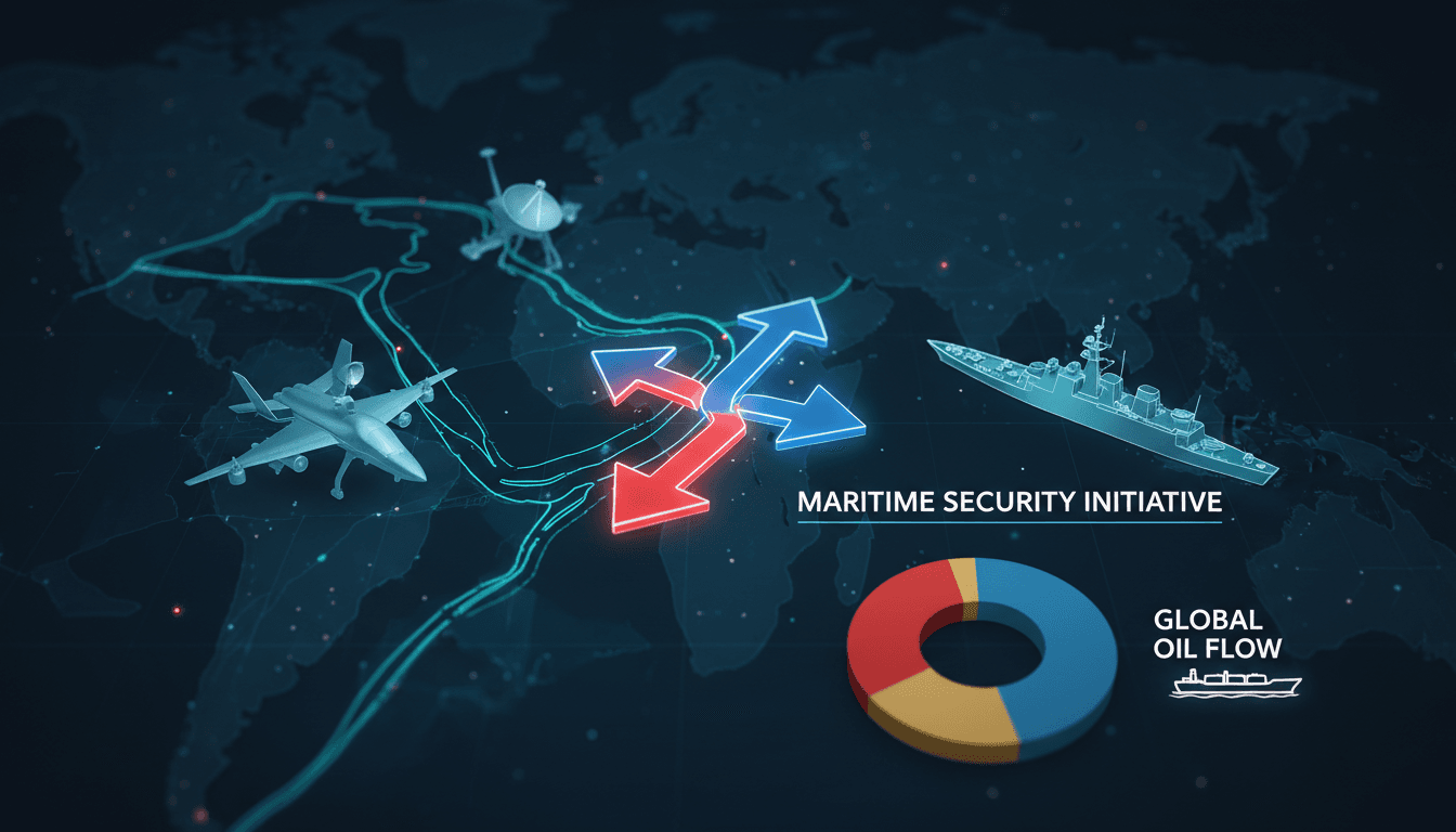 UK military assets deployed to secure the Strait of Hormuz