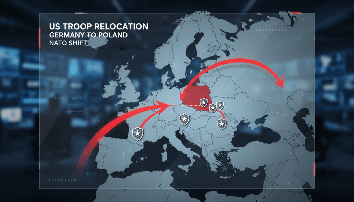 US Plans Troop Relocation from Germany to Poland Amid NATO Tensions