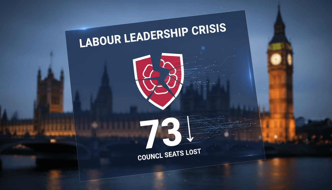 Image depicting the resignations of Labour ministers amid a leadership crisis.