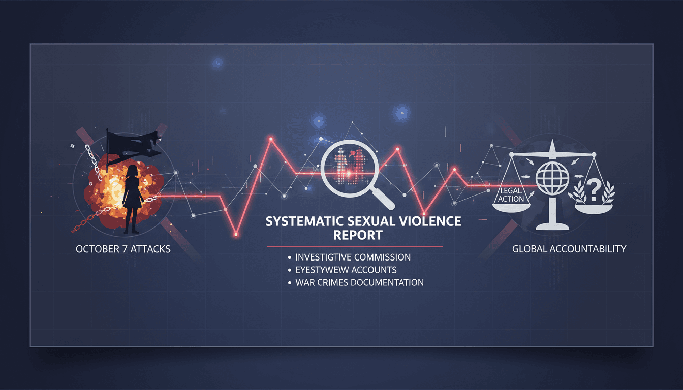 Independent report on Hamas sexual violence during October 7 attacks