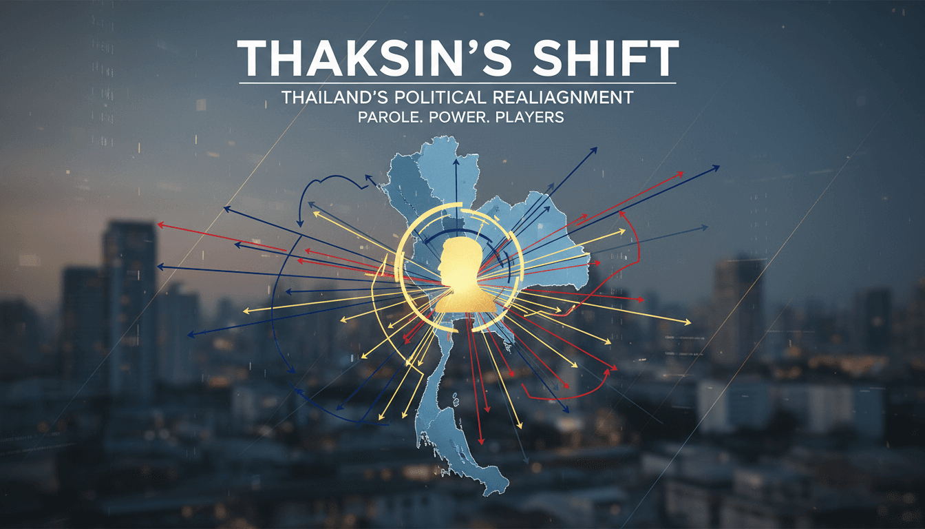 Thaksin Shinawatra Released from Prison on Parole After Eight Months