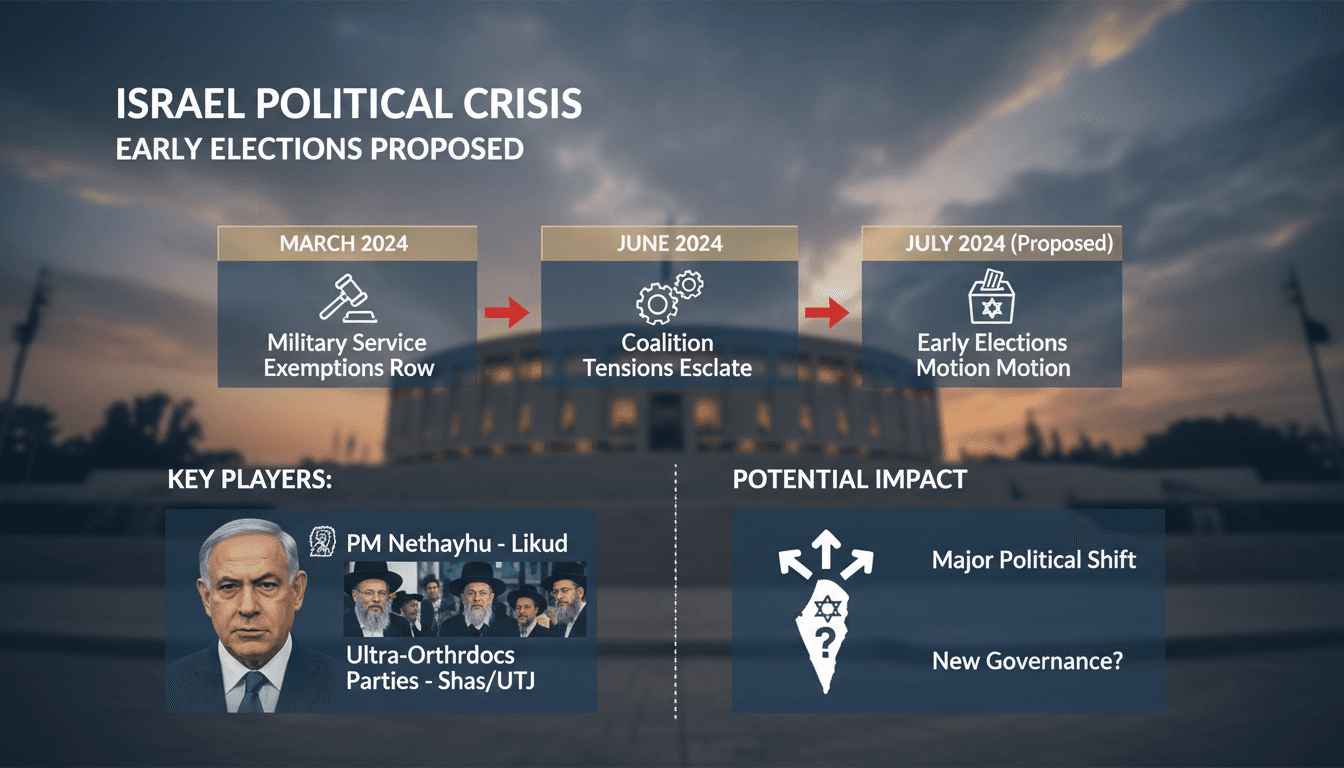 A visual representation of Israel's political landscape and coalition dynamics.