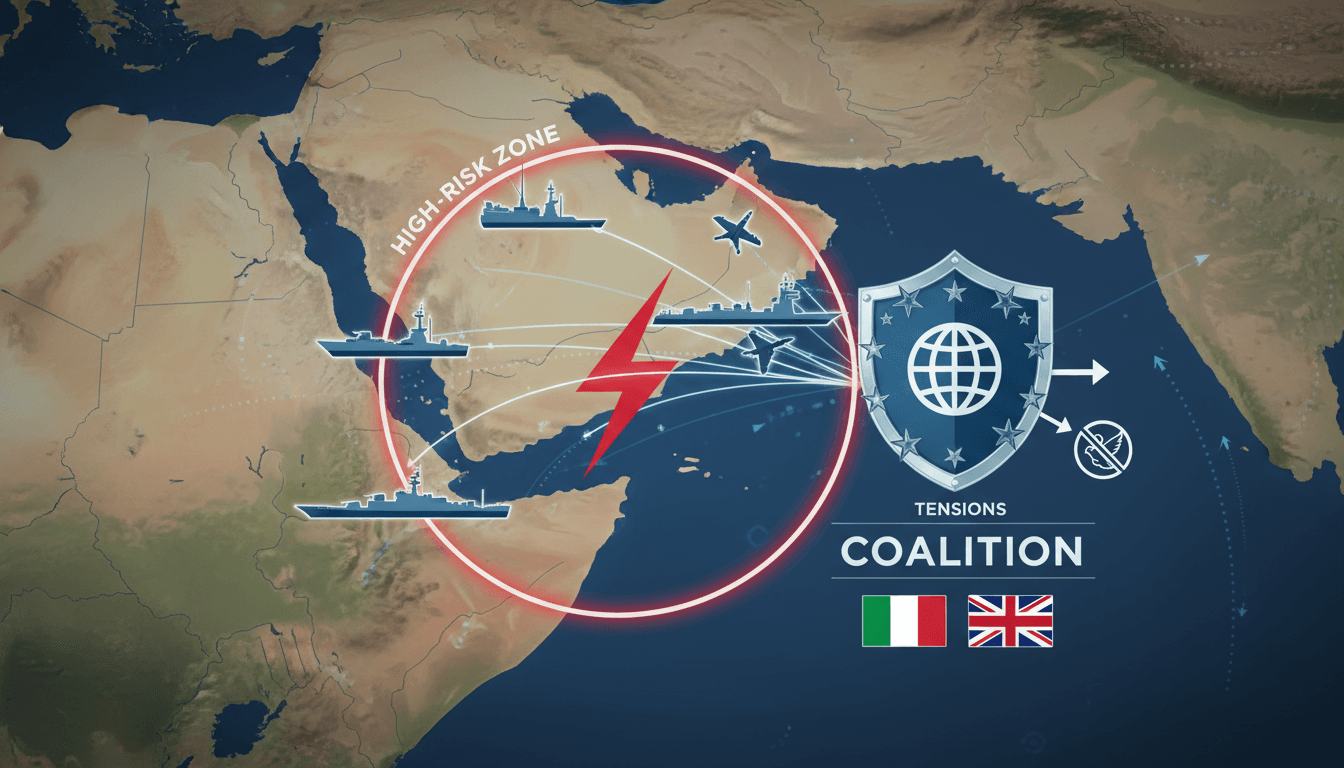 European nations enhance military presence in Strait of Hormuz to secure maritime navigation