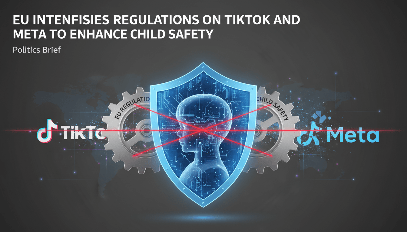 EU announces new regulations on TikTok and Meta for child protection