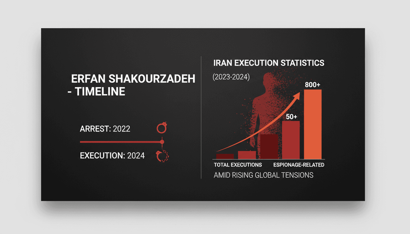 Iran Executes Aerospace Student Accused of Espionage Amid Rising Tensions