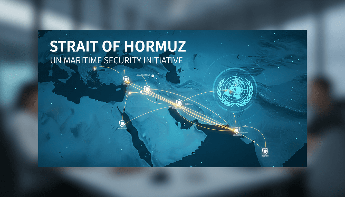 Macron Proposes UN Initiative for Maritime Security in Strait of Hormuz