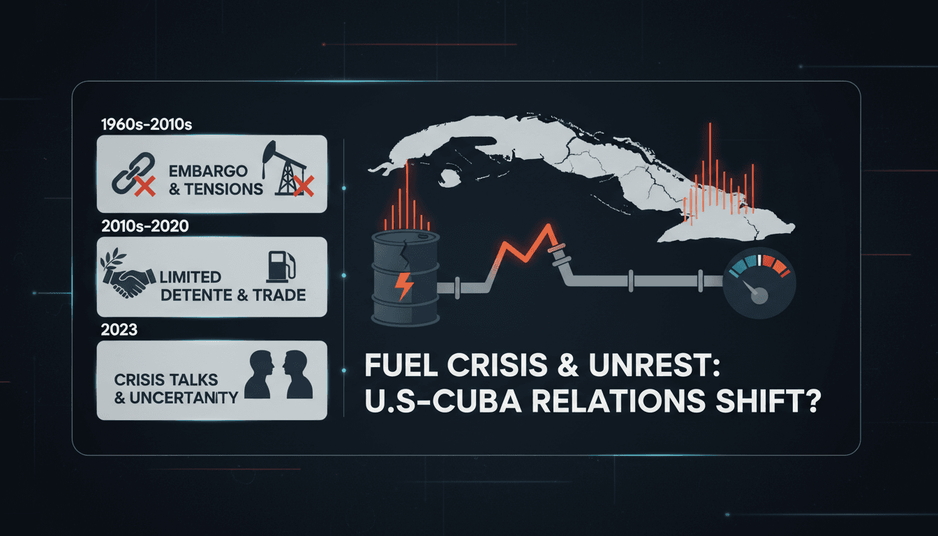 CIA Director John Ratcliffe meeting with Cuban officials in Havana