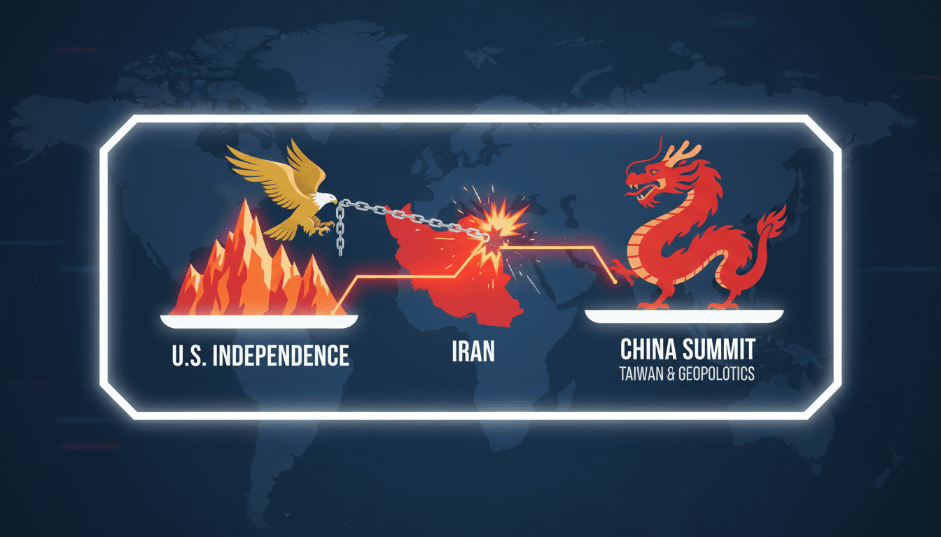 Trump Asserts U.S. Independence in Iran Conflict Ahead of China Summit