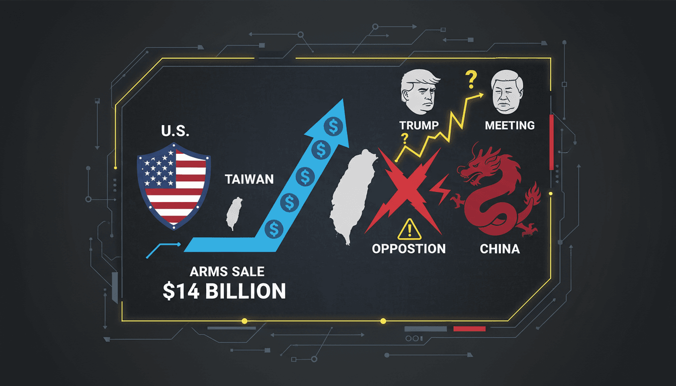 Democrats urge Trump to approve $14 billion arms sale to Taiwan ahead of Xi meeting