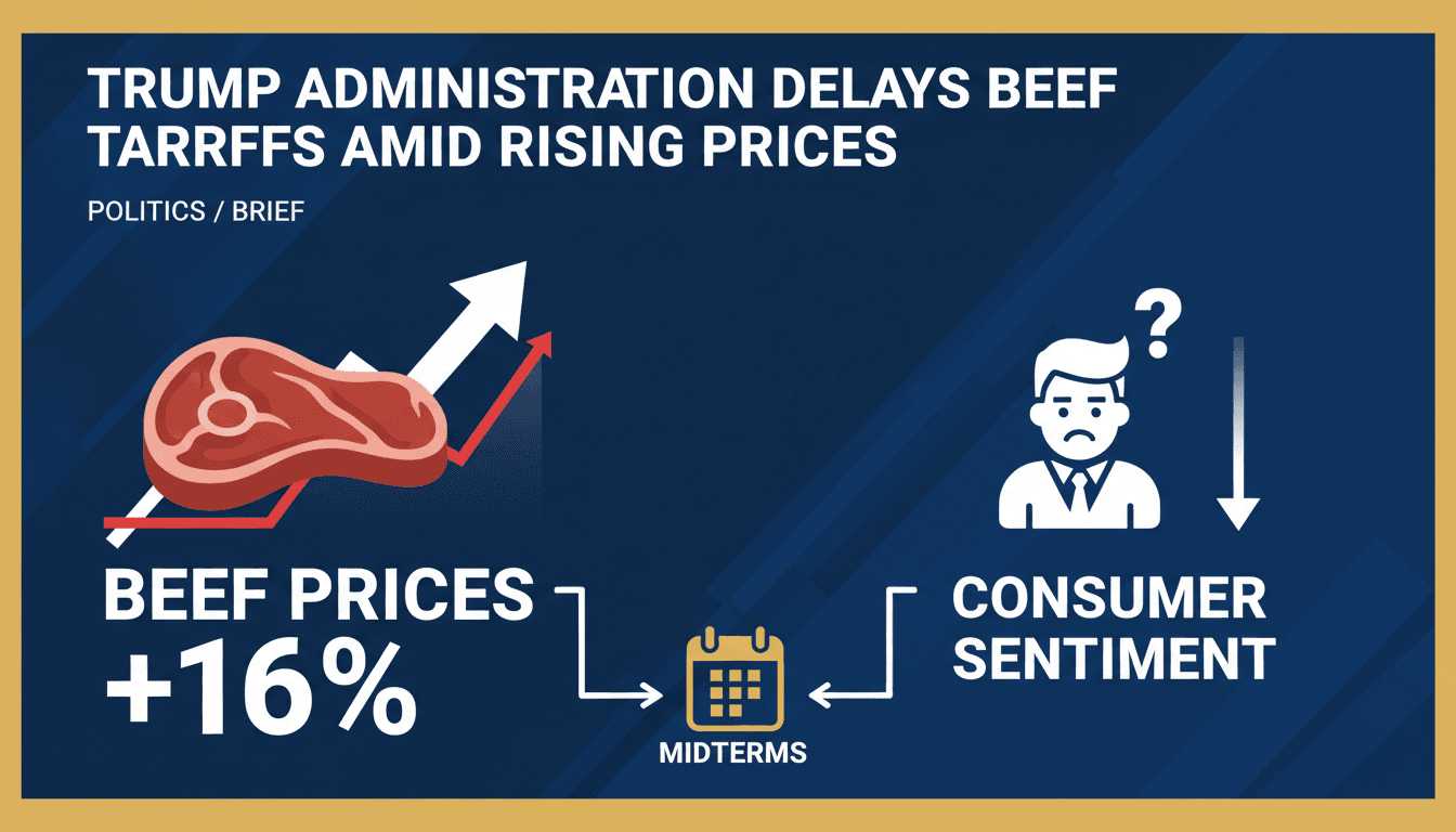 Trump Administration Delays Executive Orders on Beef Tariffs Amid Rising Prices