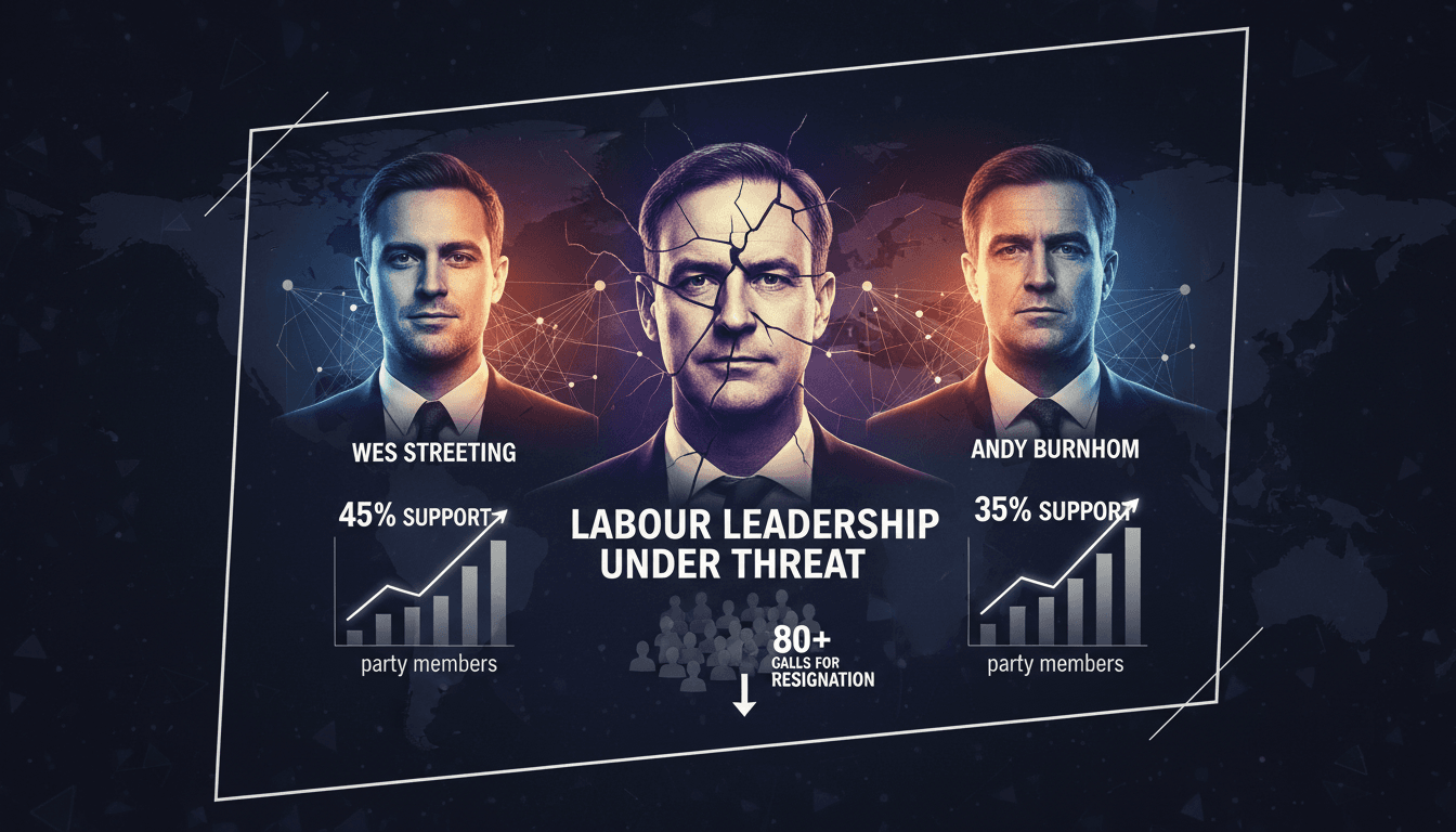 Keir Starmer faces mounting pressure to resign as Labour Party leadership contenders emerge