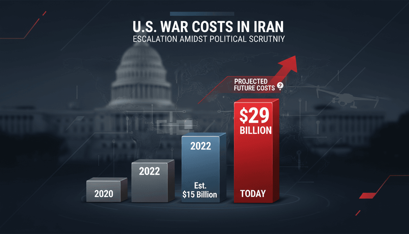 U.S. War Costs in Iran Reach $29 Billion Amid Political Scrutiny