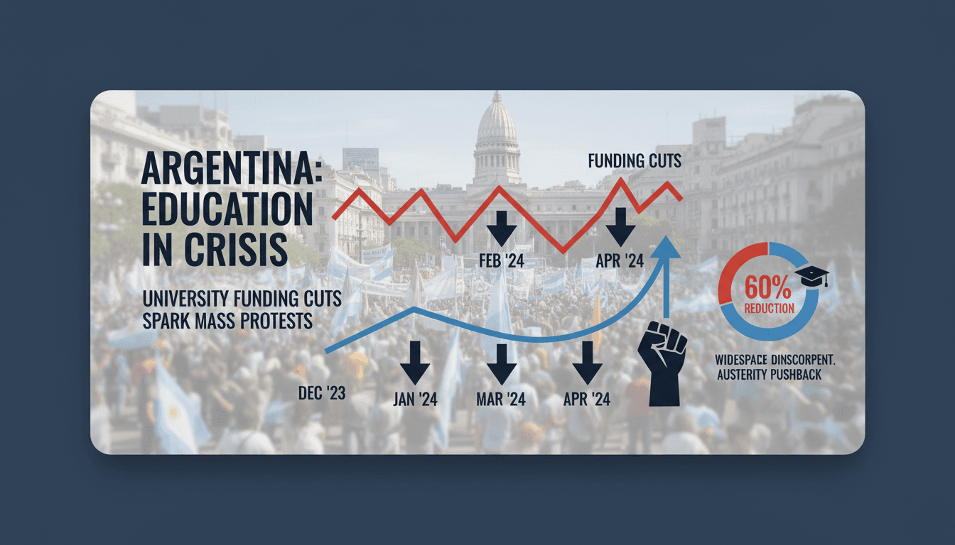 Mass protests erupt in Argentina over university funding cuts