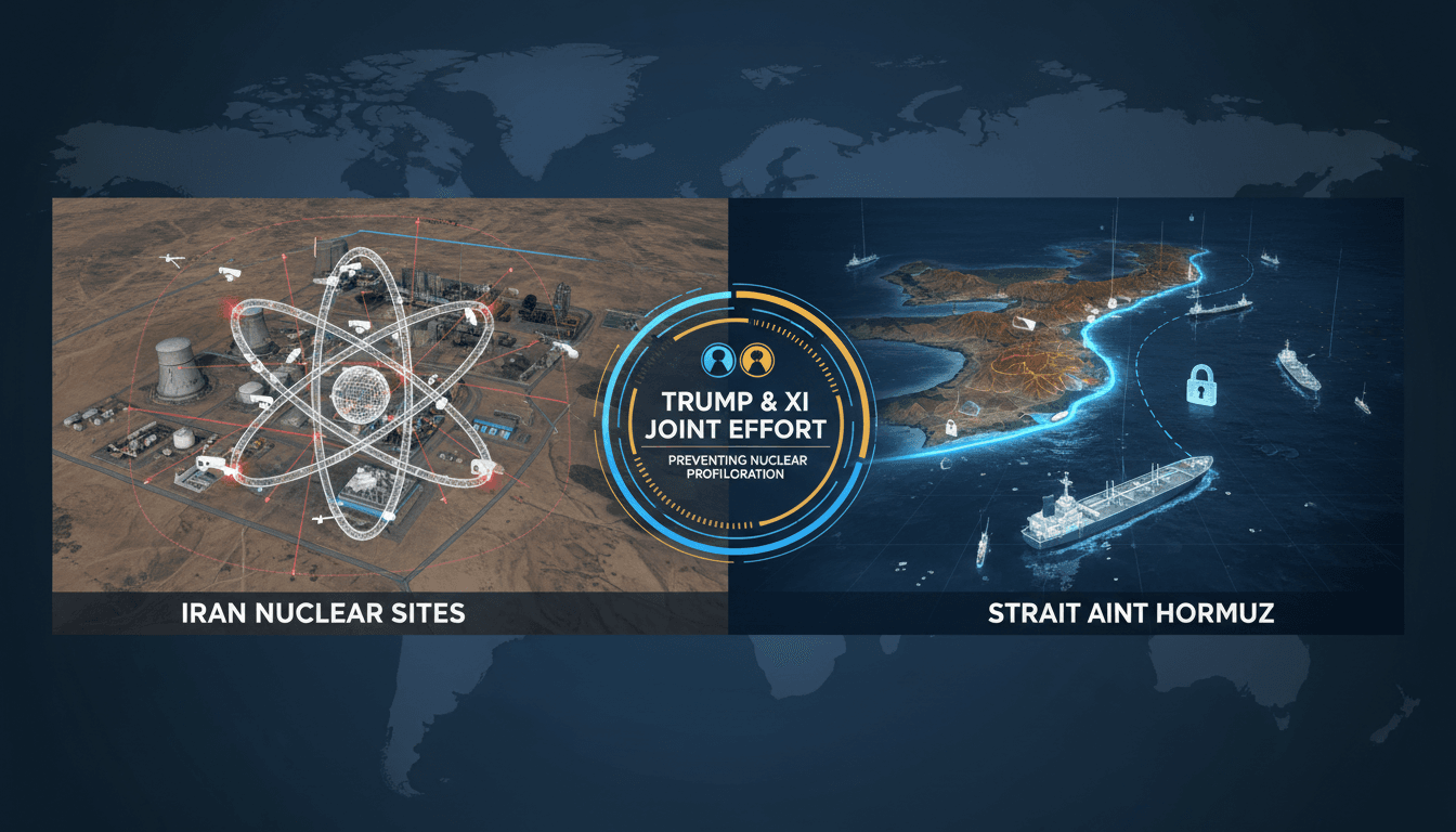 Trump and Xi Agree on Joint Efforts to Prevent Iran's Nuclear Development