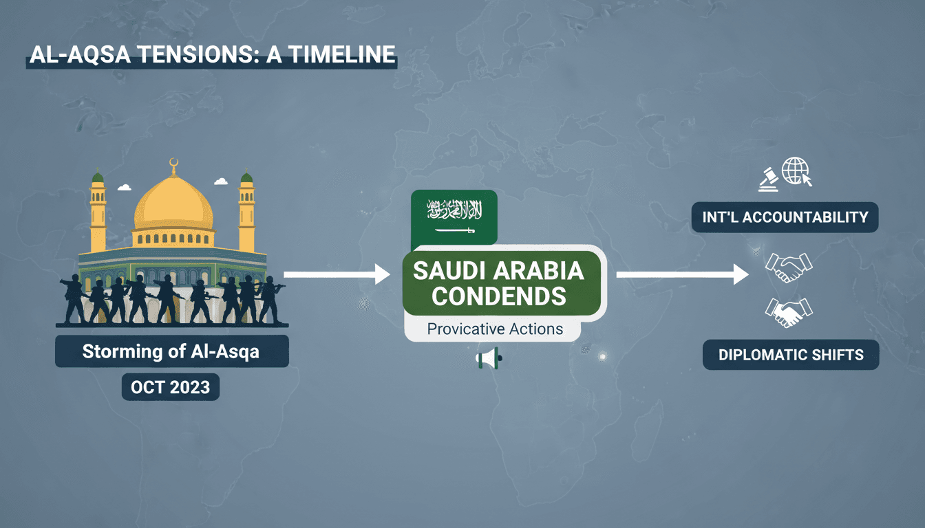 Saudi Arabia condemns Israeli actions at Al-Aqsa Mosque