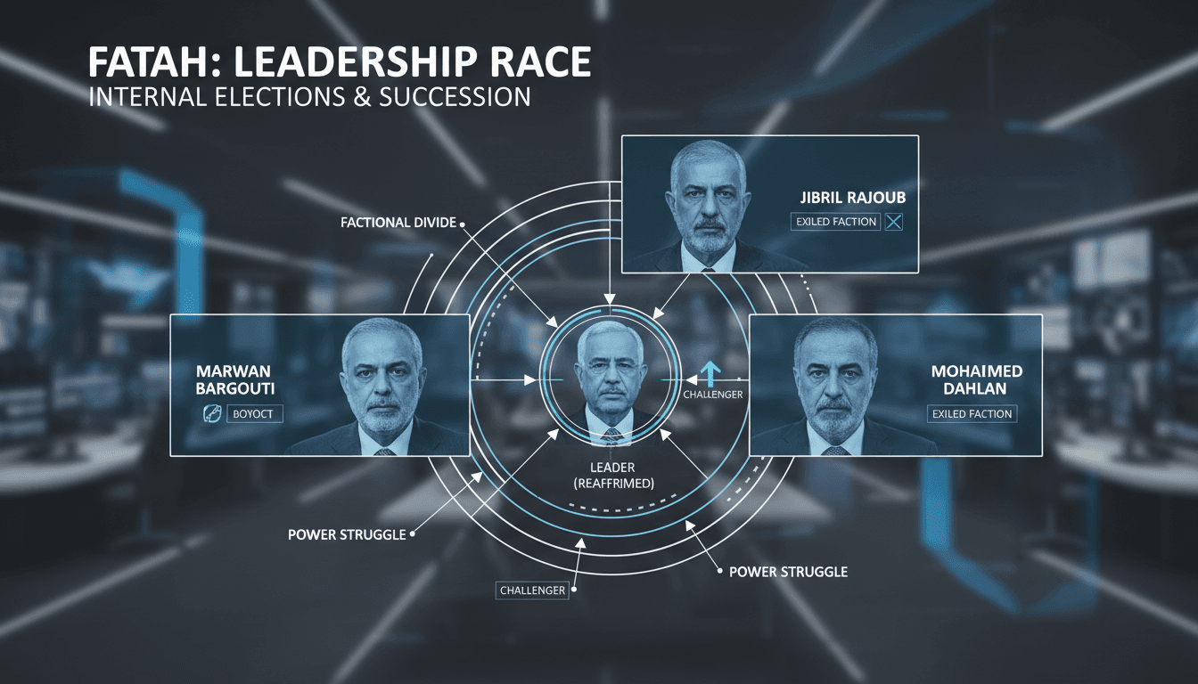 Fatah party conducts first central committee elections in a decade amid leadership speculation