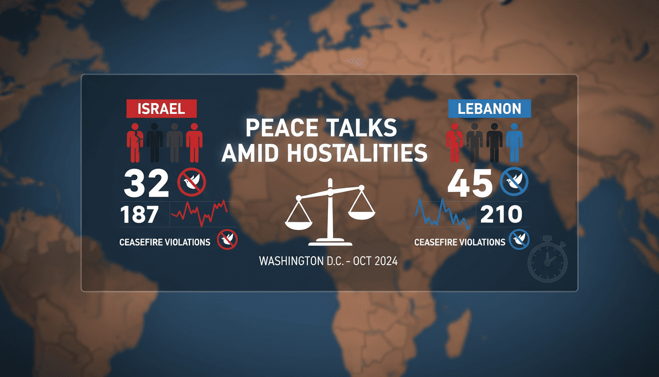 Israel and Lebanon engage in peace talks amid ongoing hostilities and internal divisions