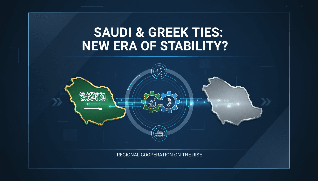 Saudi and Greek Foreign Ministers Strengthen Bilateral Relations in Athens